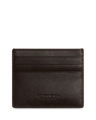 Intrecciato Vichy Nappa Leather Card Case