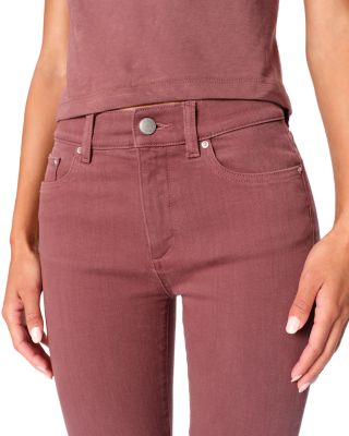 Mara Straight Mid Rise Instasculpt™ Ankle Jeans in Dried Rose