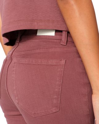 Mara Straight Mid Rise Instasculpt™ Ankle Jeans in Dried Rose