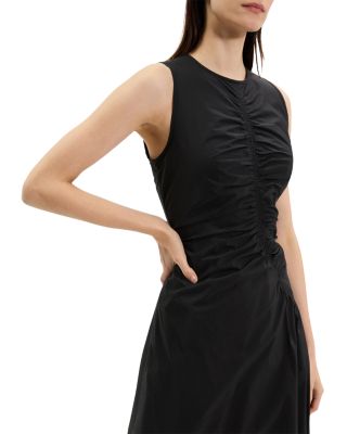 Ruched Sleeveless Dress