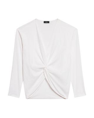 Relaxed Twist Front Top