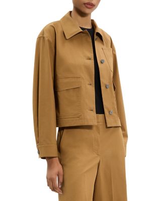 Cropped Work Jacket