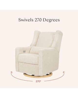 Kiwi Teddy Loop Electronic Recliner and Swivel Glider with USB Port