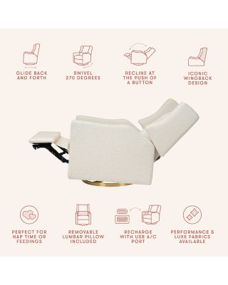 Kiwi Electronic Recliner Glider