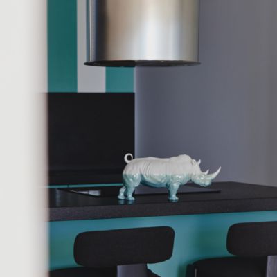 Rhino Sculpture, Underwater