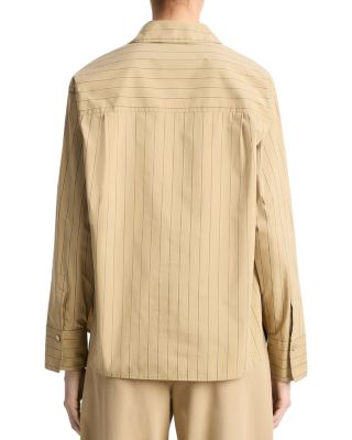 Relaxed Long Sleeve Popover Shirt