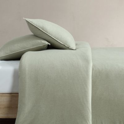 Modern M&amp;eacute;lange Jersey Bedding Collection