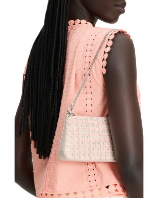 Grace Perforated Leather Pochette