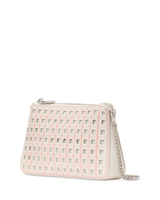 Grace Perforated Leather Pochette