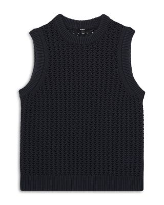 Sleeveless Crochet Vest