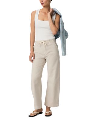 Arellia Relaxed Barrel Leg Jeans in Vintage Pumice Stone