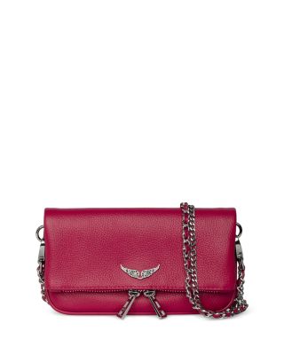 Rock Nano Grained Leather Crossbody