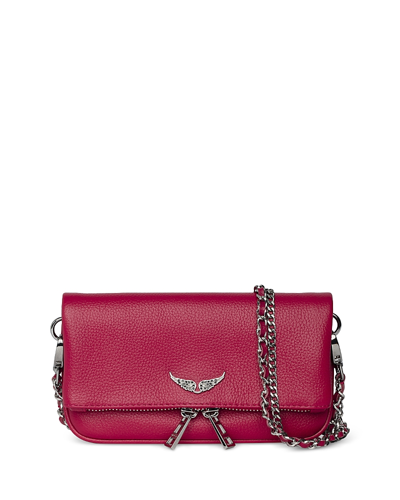 Zadig & Voltaire Rock Nano Grained Leather Crossbody · OS