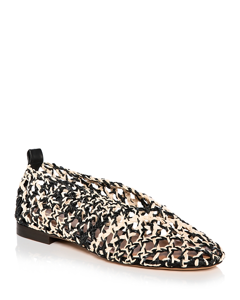 MANSUR GAVRIEL WOMEN'S WOVEN BALLET FLATS