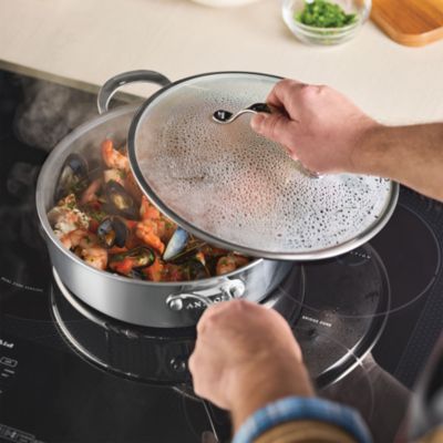 EverLast Stainless Steel Ceramic Nonstick 11 Piece Cookware Set