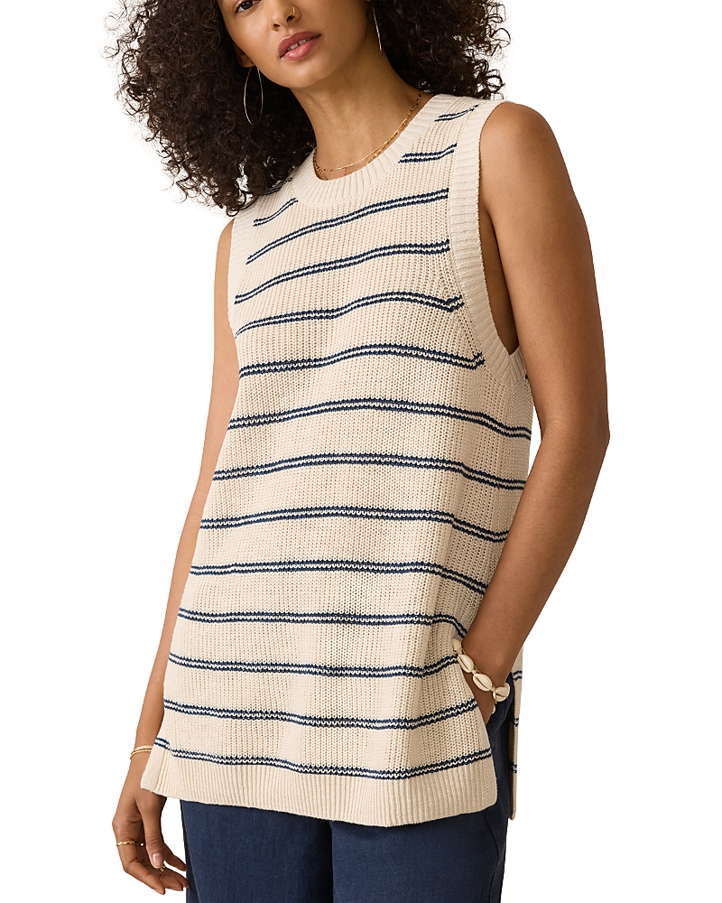 Faherty Miramar Crewneck Sweater Tunic
