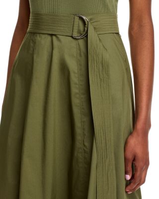 Ennis Mixed Media Dress