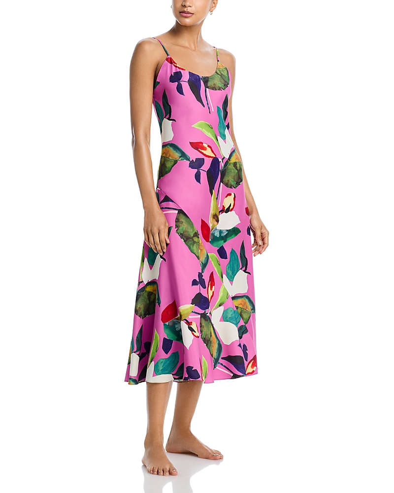 Natori Daido Charmeuse Midi Nightgown