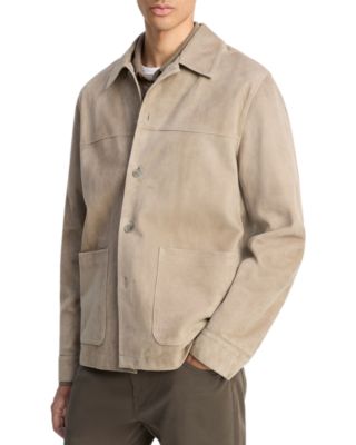Suede Shirt Jacket