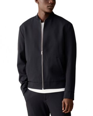 Les Deux - Como Slim Fit Full Zip Bomber Jacket