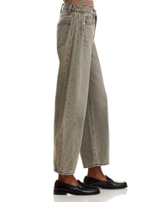 Ryder High Rise Barrel Jeans in Volcanic Dust