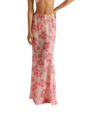 KIKI DE MONTPARNASSE - Papillon Et Orchidee Maxi Skirt