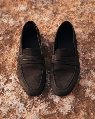 SECONDSKIN Leather Mocassin Loafers