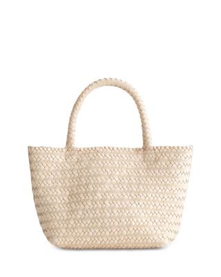 Madewell - Handwoven Mini Leather Tote