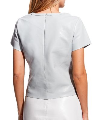  New Guard Recycled Leather Tee