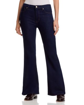 The Icon High Rise Flare Jeans in Rinse