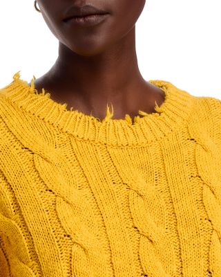 Boxy Cable Sweater