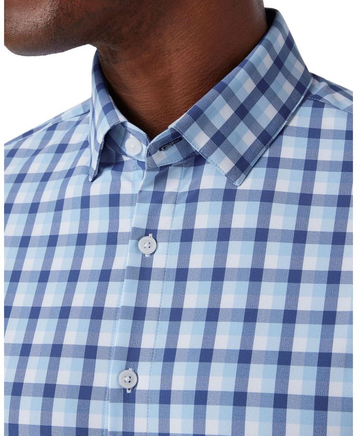Leeward LS Dress Shirt Coastal Fjord Dylan Plaid