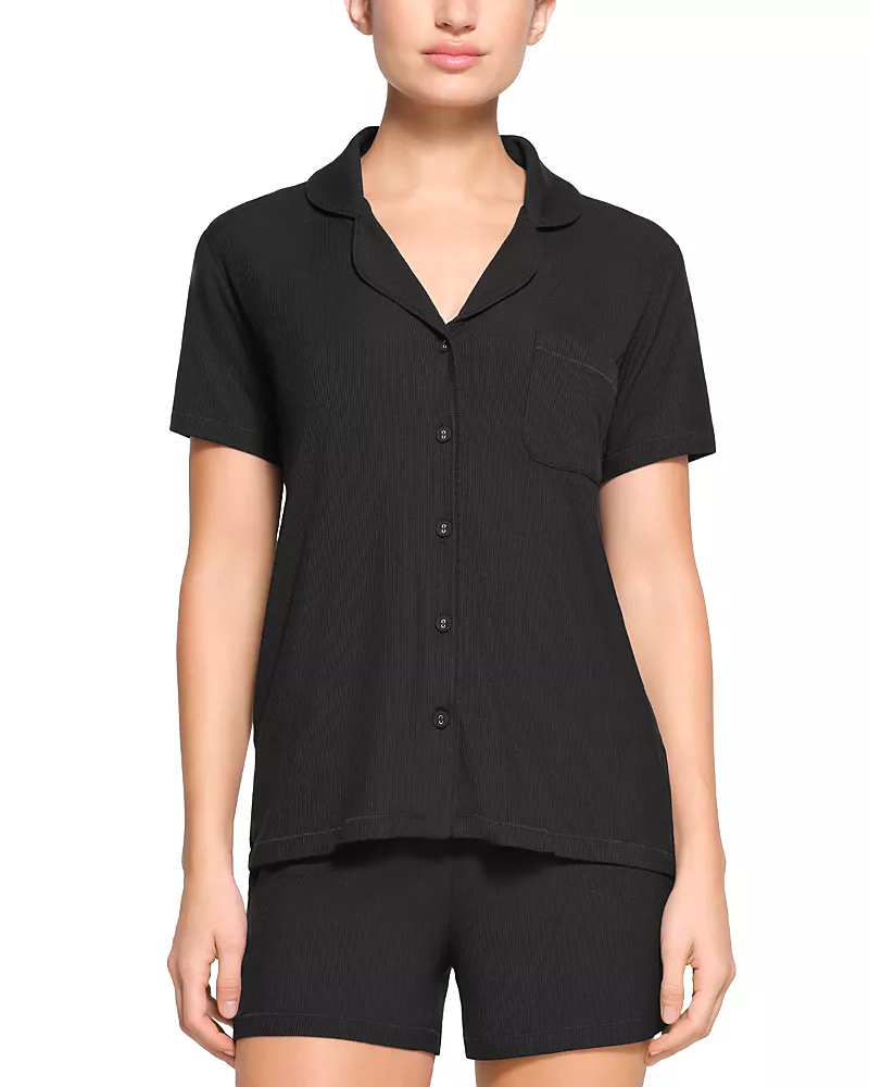 Skims Soft Lounge Short Sleeve Pajama Set