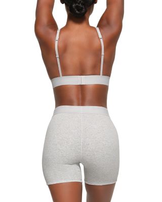 Cotton Rib Boxer Shorts  