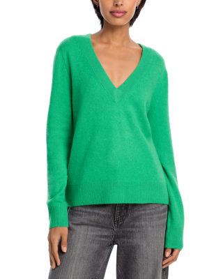 100% Cashmere V Neck Sweater - Exclusive