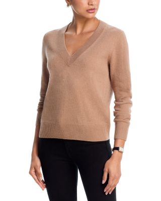 100% Cashmere V Neck Sweater - Exclusive