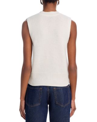 100% Cashmere Crewneck Sweater Vest - Exclusive