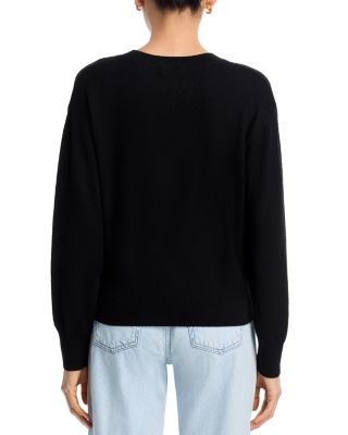 100% Cashmere ILNY Crewneck Sweater - Exclusive