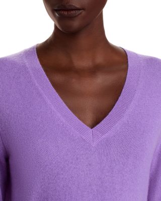 100% Cashmere V Neck Sweater - Exclusive