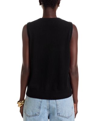 100% Cashmere Crewneck Sweater Vest - Exclusive