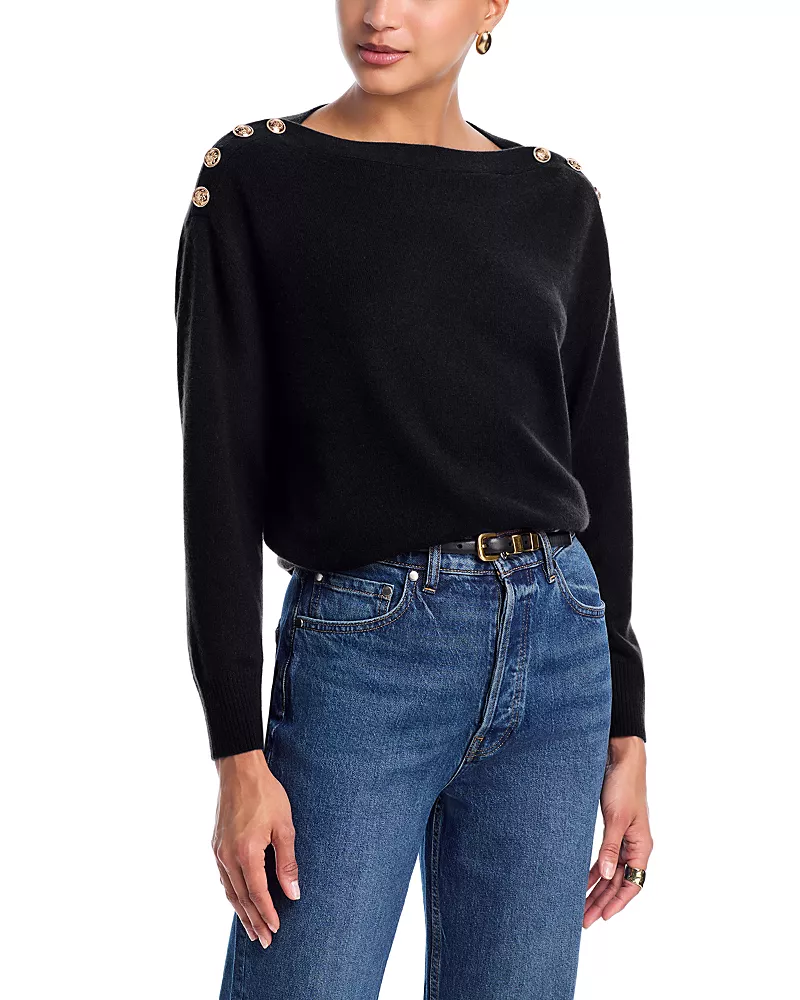 C by Bloomingdale's Cashmere Cashmere Boat Neck Sweater - Exclusive