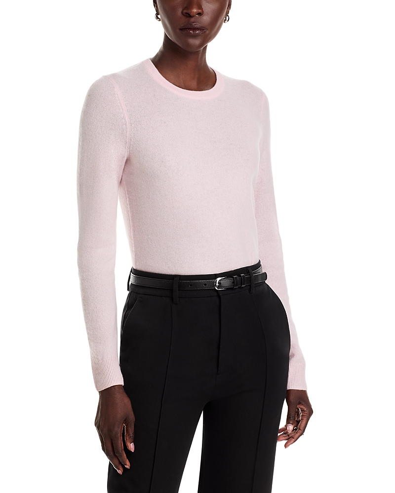 C By Bloomingdale's Crewneck Cashmere Sweater - Exclusive In Pink