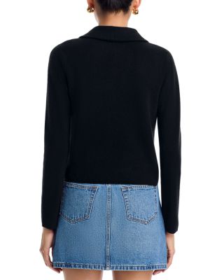 100% Cashmere Novelty Button Blazer - Exclusive