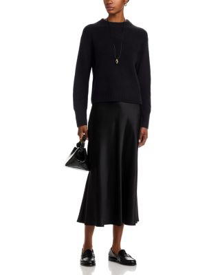 100% Cashmere Boxy Crewneck Sweater - Exclusive