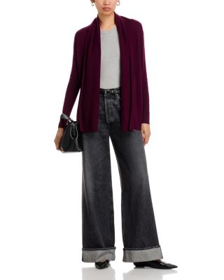 100% Cashmere Open-Front Cardigan - Exclusive