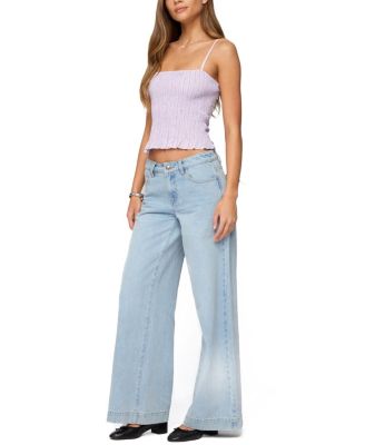  Leela Scrunch Striped Tank Top