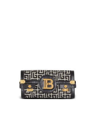 B-Buzz Pouch 23 in Monogrammed Jacquard Canvas and Leather