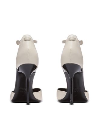 Women's Sync Leather Stilettos with Pointed Toe Pumps