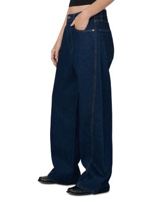 The Twisted Ryan High Rise Baggy Petite Jeans in Spectacular