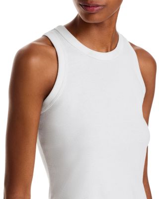 Nando High Neck Cotton Tank Top